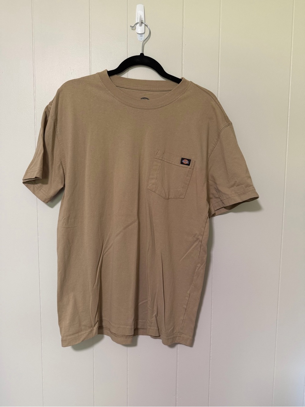 Dickies Men’s Khaki Short-Sleeve Pocket T-Shirt